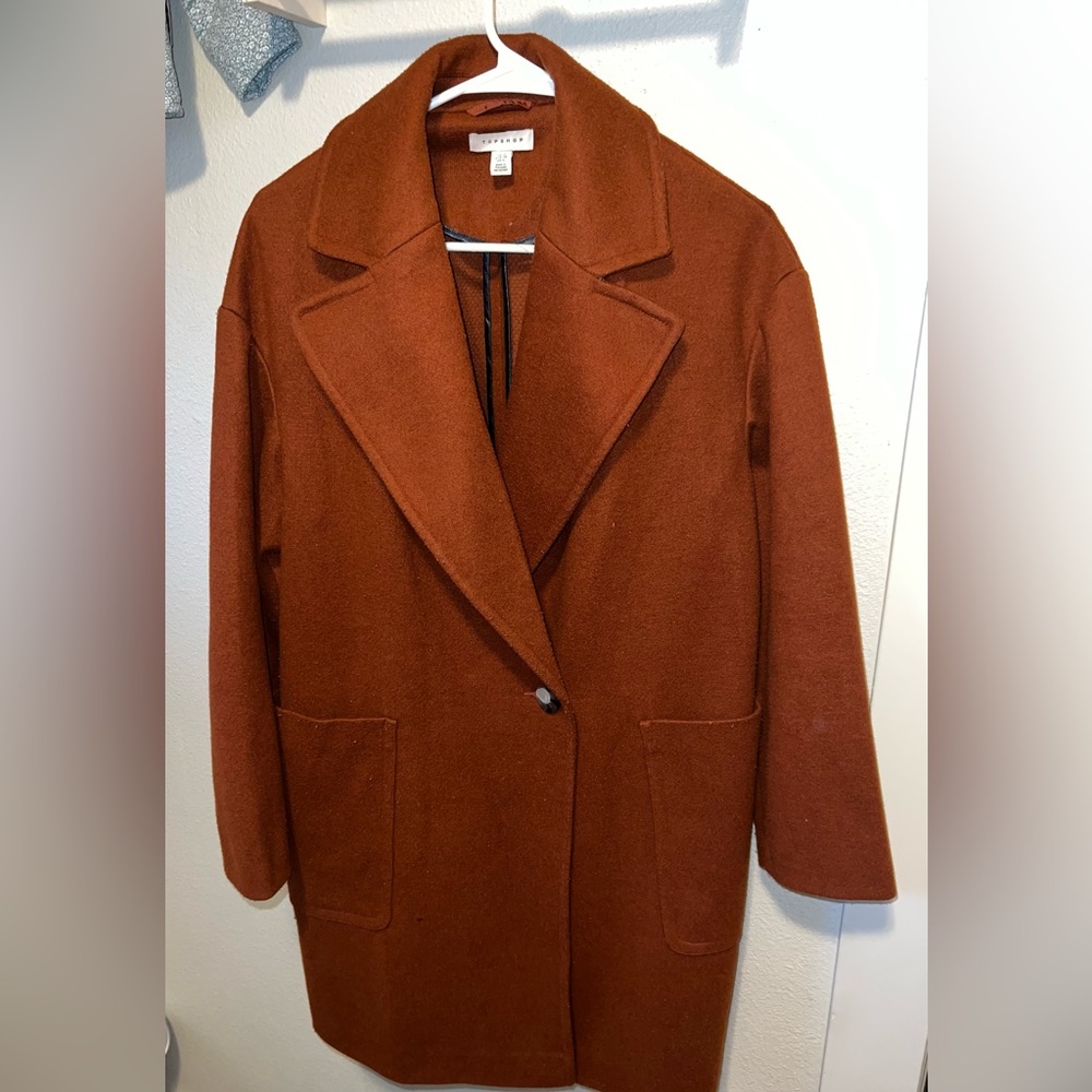 Top shop blazer coat